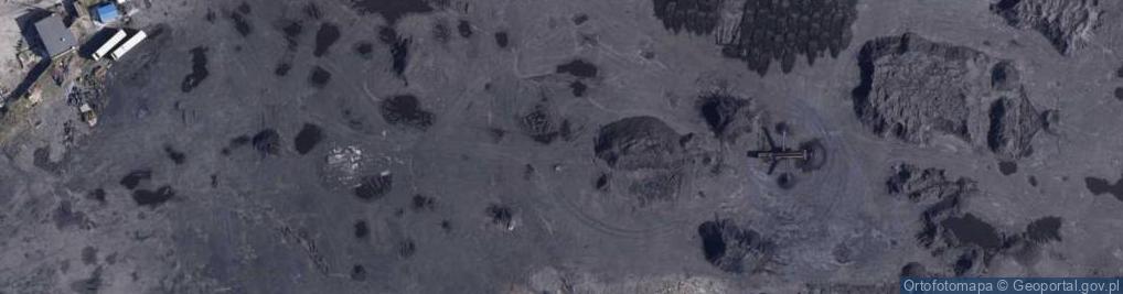 Zdjęcie satelitarne Pszów (stacja towarowa)