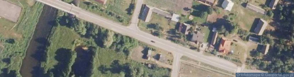 Zdjęcie satelitarne Ptaki (powiat kolneński)
