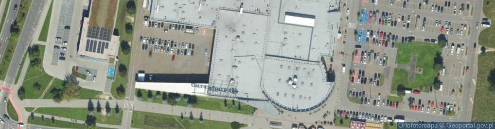 Zdjęcie satelitarne Punkt Informacji Miejskiej - Międzynarodowy Port Lotniczy im. Jana Pawła II w Balicach