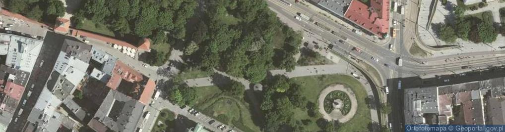 Zdjęcie satelitarne Punkt Informacji Miejskiej