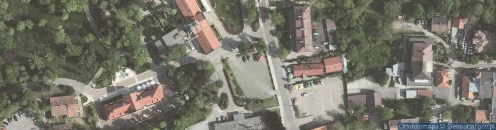 Zdjęcie satelitarne Punkt Informacyjny - Kopalnia Soli Wieliczka