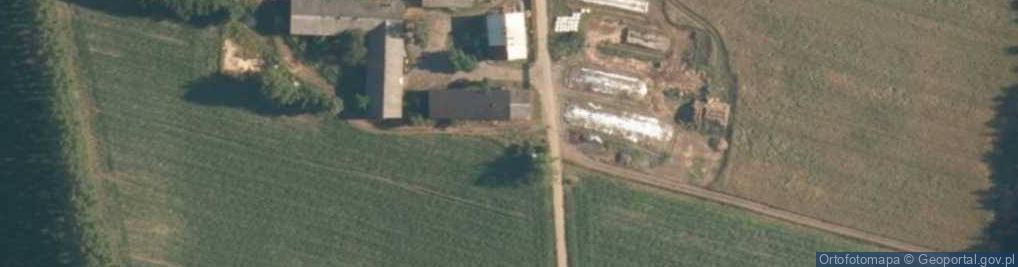 Zdjęcie satelitarne Pustkowie (powiat poddębicki)