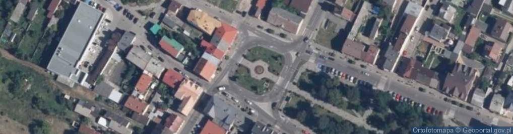 Zdjęcie satelitarne Raciąż