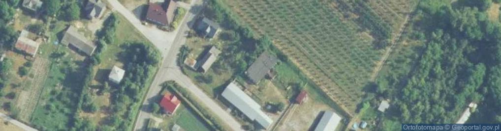 Zdjęcie satelitarne Raczyce (województwo świętokrzyskie)