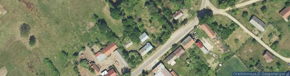 Zdjęcie satelitarne Radęcin