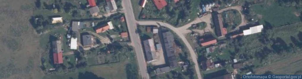 Zdjęcie satelitarne Radusz (województwo pomorskie)