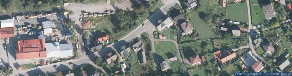 Zdjęcie satelitarne Rajcza