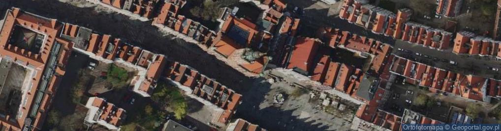 Zdjęcie satelitarne Ratusz Głównego Miasta w Gdańsku