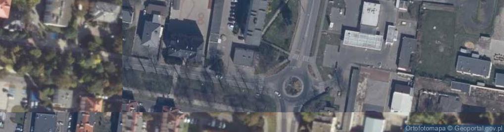 Zdjęcie satelitarne Rawicz