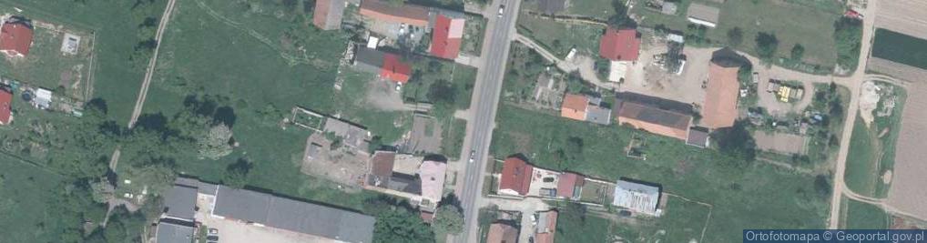 Zdjęcie satelitarne Rogów Sobócki