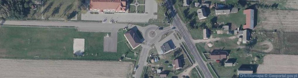 Zdjęcie satelitarne rondo