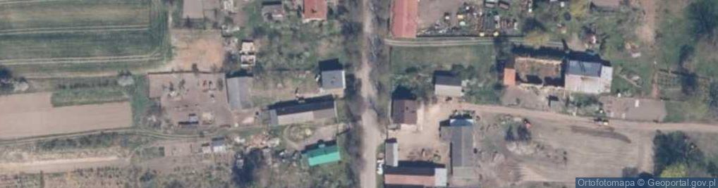 Zdjęcie satelitarne Rosnowo (powiat gryfiński)