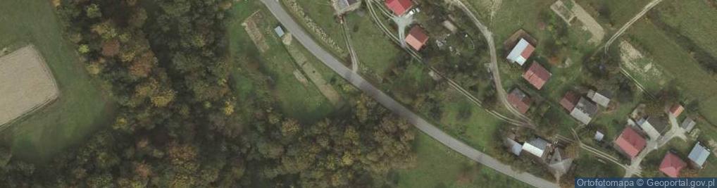 Zdjęcie satelitarne Różanka (powiat brzozowski)
