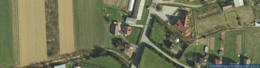 Zdjęcie satelitarne Roztoka-Brzeziny