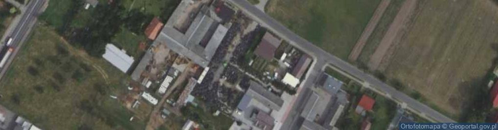 Zdjęcie satelitarne Ruchocice