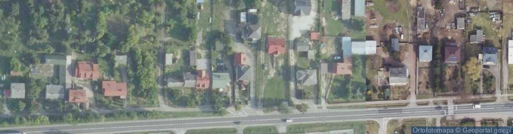 Zdjęcie satelitarne Rudka (powiat ostrowiecki)