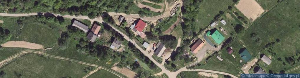 Zdjęcie satelitarne Rybne (województwo podkarpackie)
