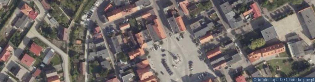 Zdjęcie satelitarne Rydzyna