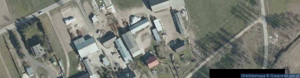 Zdjęcie satelitarne Sanie-Dąb