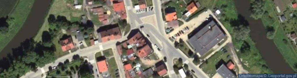 Zdjęcie satelitarne Sępopol