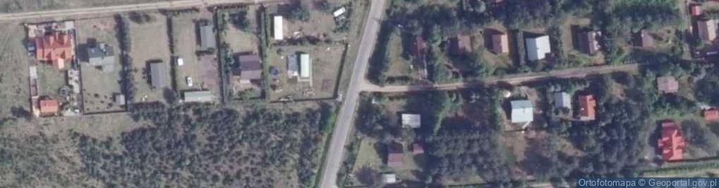 Zdjęcie satelitarne Serwy (województwo podlaskie)