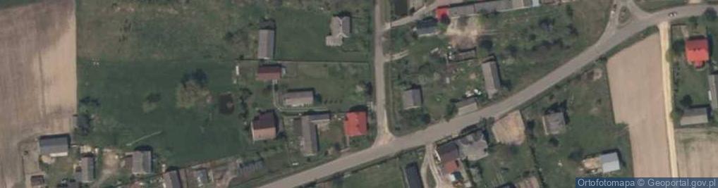 Zdjęcie satelitarne Siedlce (województwo łódzkie)