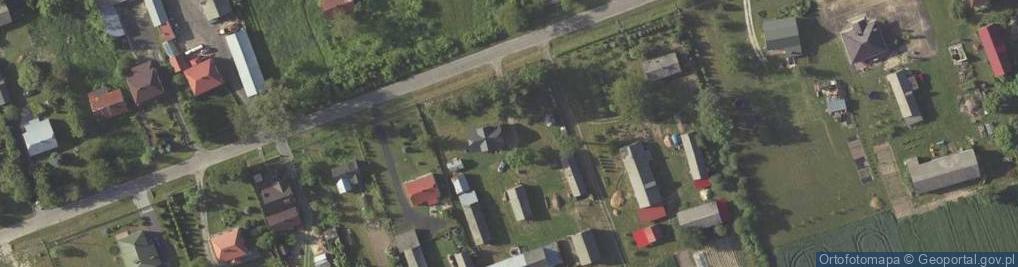 Zdjęcie satelitarne Siedliska (powiat biłgorajski)