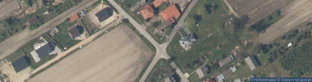 Zdjęcie satelitarne Sierakowice Prawe