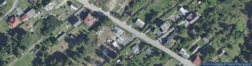 Zdjęcie satelitarne Siodła