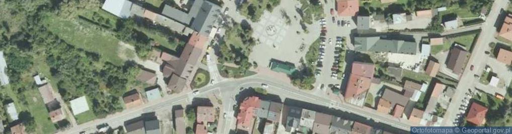 Zdjęcie satelitarne Skalbmierz