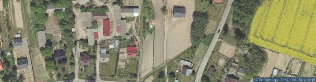 Zdjęcie satelitarne Skorczyce