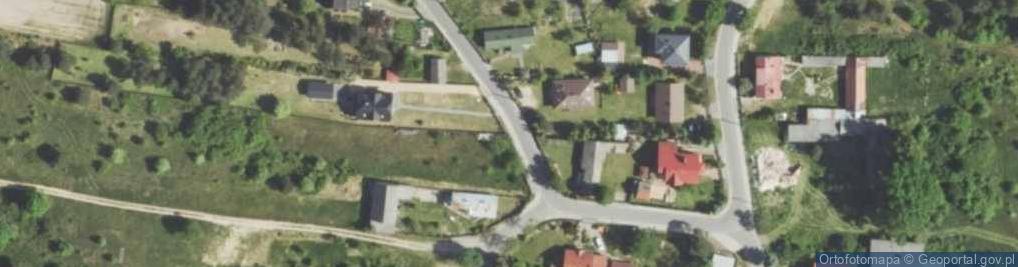 Zdjęcie satelitarne Skrajnica