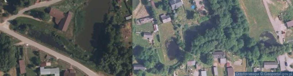 Zdjęcie satelitarne Skrzyszów (województwo świętokrzyskie)