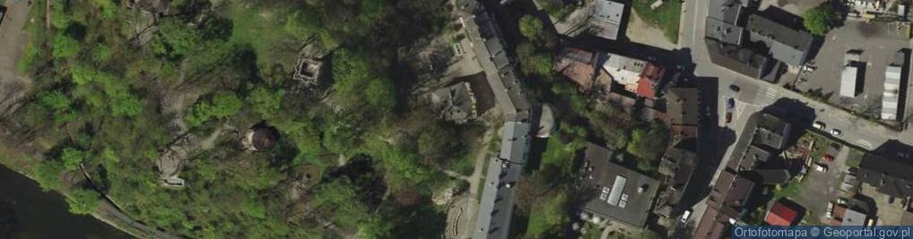 Zdjęcie satelitarne Śląski Zamek Sztuki i Przedsiębiorczości w Cieszynie