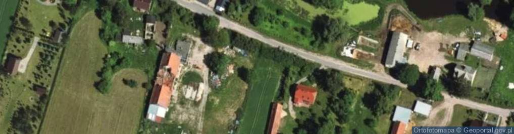 Zdjęcie satelitarne Sławka Mała