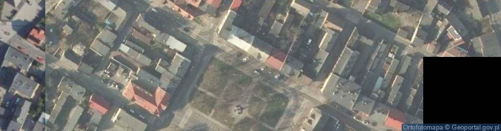 Zdjęcie satelitarne Słupca