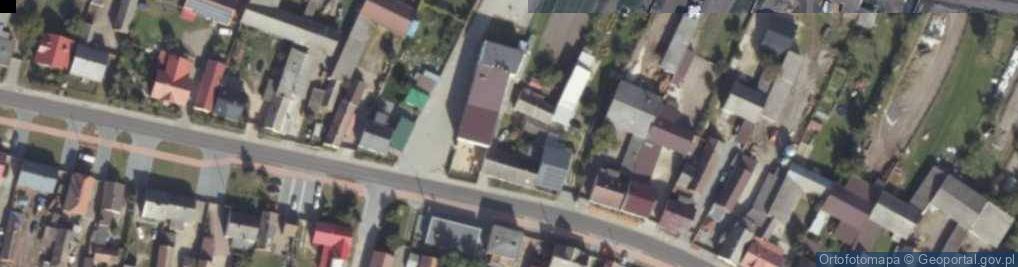 Zdjęcie satelitarne Słupia Kapitulna