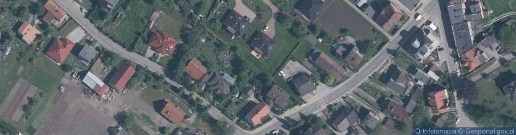 Zdjęcie satelitarne Smolec