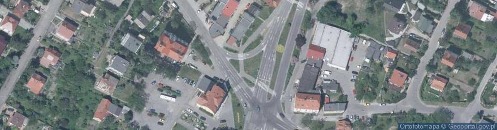Zdjęcie satelitarne Sobótka