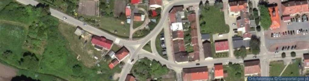 Zdjęcie satelitarne Srokowo
