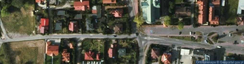 Zdjęcie satelitarne Stare Babice