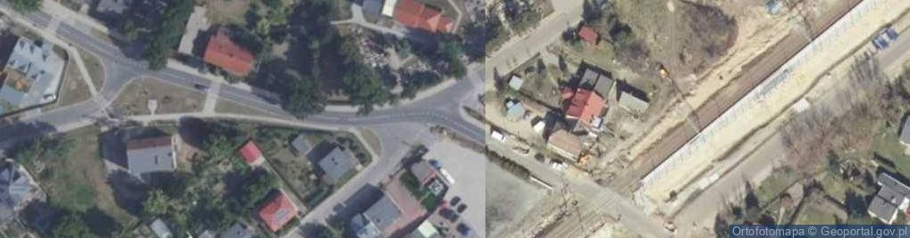 Zdjęcie satelitarne Stare Oborzyska