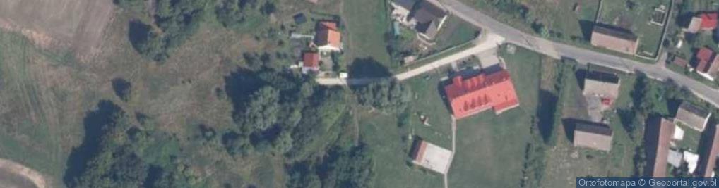 Zdjęcie satelitarne Starkowo (powiat słupski)