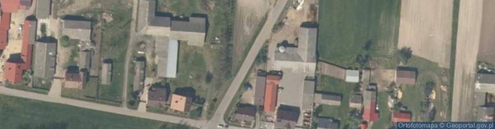 Zdjęcie satelitarne Strugienice