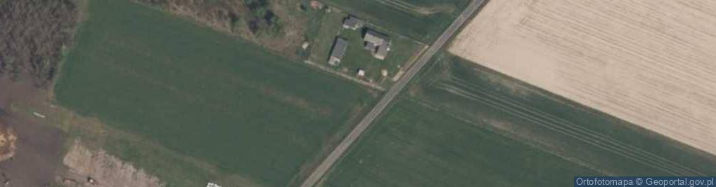 Zdjęcie satelitarne Strupiny