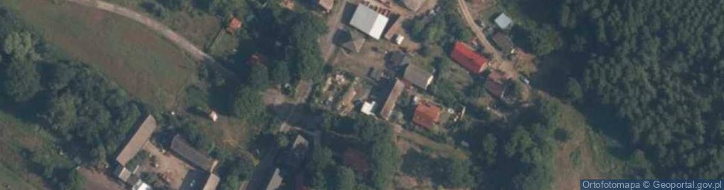 Zdjęcie satelitarne Strzaliny