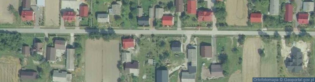 Zdjęcie satelitarne Strzeżów Pierwszy