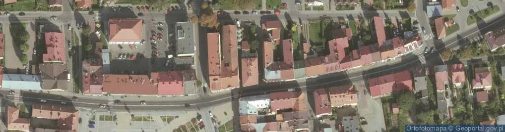 Zdjęcie satelitarne Strzyżów
