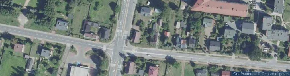 Zdjęcie satelitarne Suchedniów