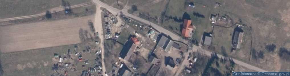 Zdjęcie satelitarne Sulisław (województwo zachodniopomorskie)
